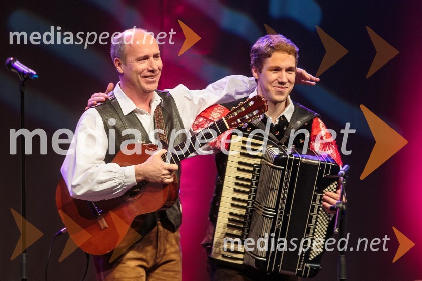 Gregor Avsenik; Saša Avsenik, glasbenikKoncert ob 60 letnici delovanja ansambla Avsenik