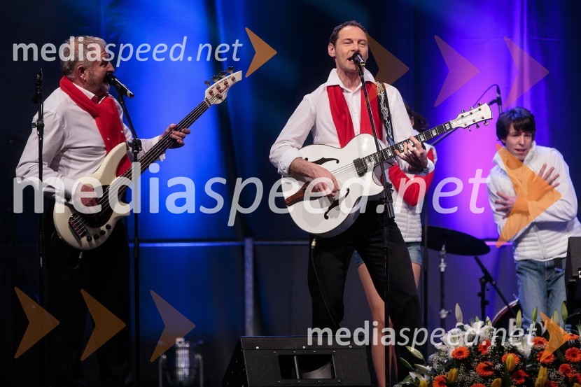 Vincecij Cankar; Jože Potrebuješ, skupina ČukiKoncert ob 60 letnici delovanja ansambla Avsenik