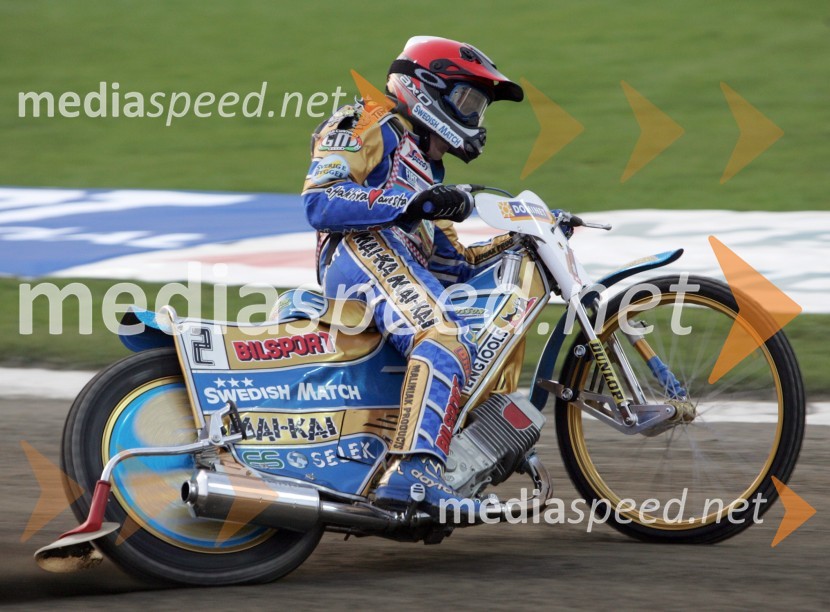 Spidvejist Tony Rickardsson (Švedska)Tony Rickardsson (Švedska), speedway-ist