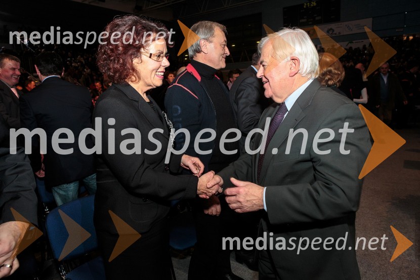 Anita Ogulin, Zveza prijateljev mladine; Milan Kučan, nekdanji predsedni Republike SlovenijeKoncert ob 60 letnici delovanja ansambla Avsenik