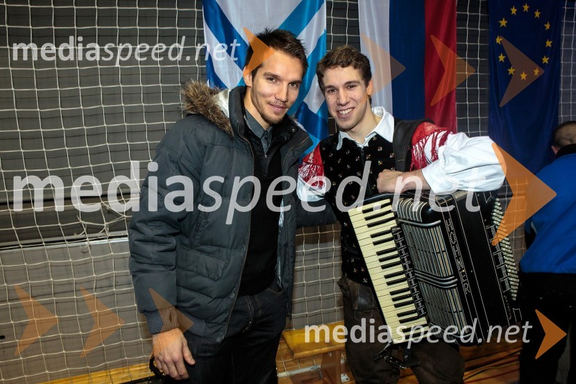 Peter Klinc, Mister Slovenije 2009; Saša Avsenik, glasbenikKoncert ob 60 letnici delovanja ansambla Avsenik