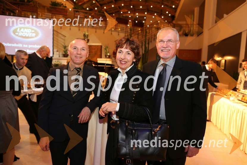 Zdravko Tošovič; Ulivera Kolar; Zoran KolarSummit avto, predstavitev novega avtomobila Range Rover