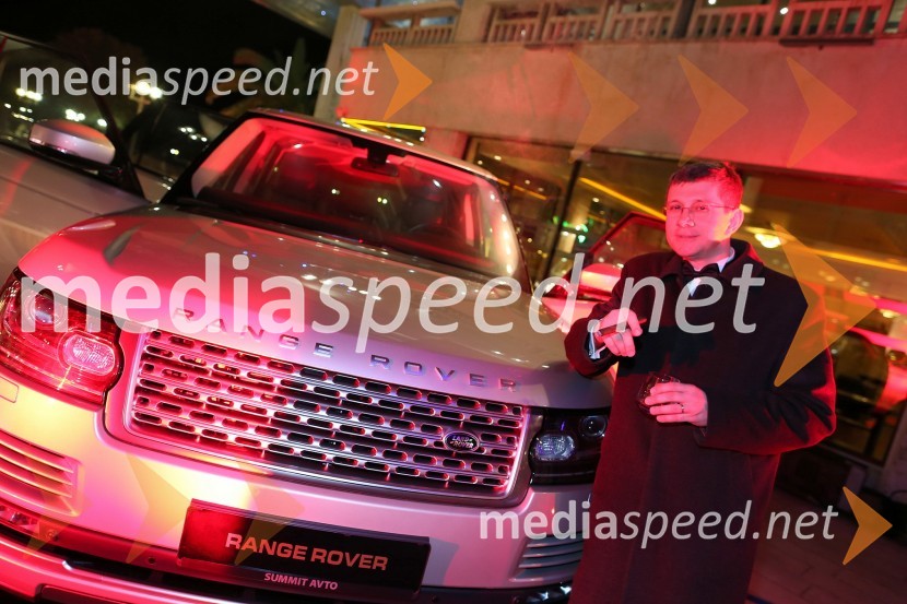 Martin Logar, direktor družbe Summit avtoSummit avto, predstavitev novega avtomobila Range Rover