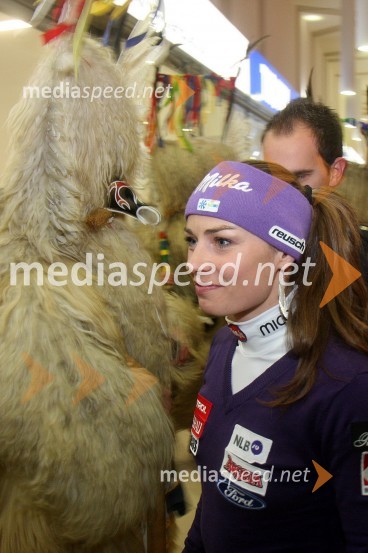 Tina Maze, smučarkaDruženje s Tino Maze in predstavitev srebrnika z njeno podobo