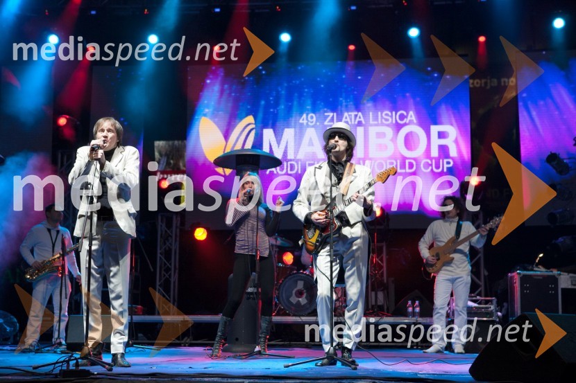 Skupina Soul Fingers49. Zlata lisica 2012, žrebanje štartnih številk za veleslalom ter koncert skupine Soul Fingers