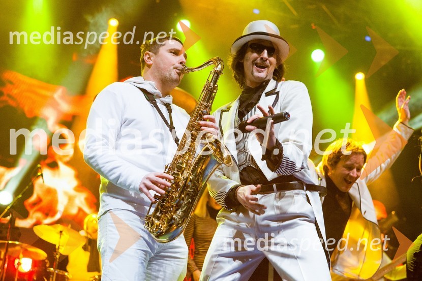 Člana skupine Soul Fingers49. Zlata lisica 2012, žrebanje štartnih številk za veleslalom ter koncert skupine Soul Fingers