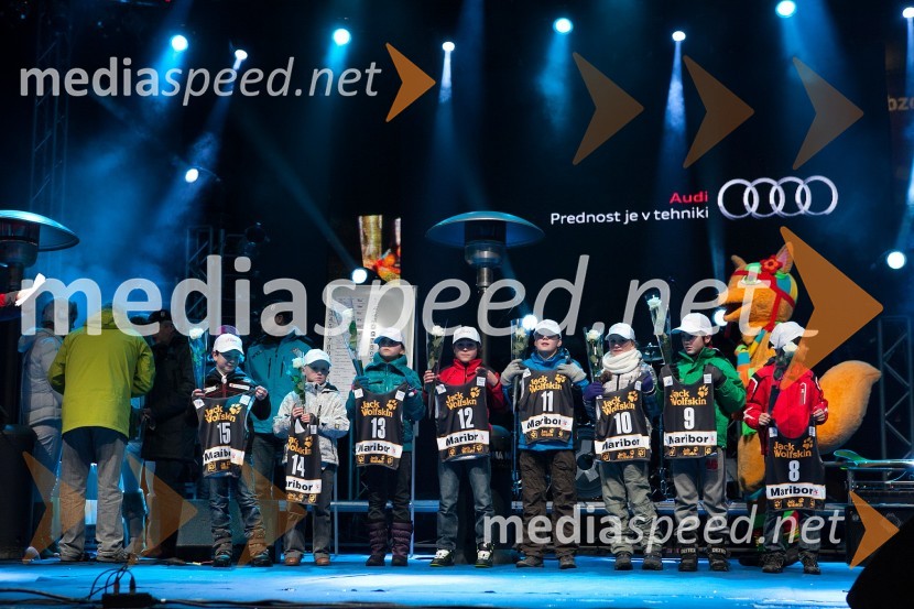 49. Zlata lisica 2012, žrebanje štartnih številk za veleslalom ter koncert skupine Soul Fingers