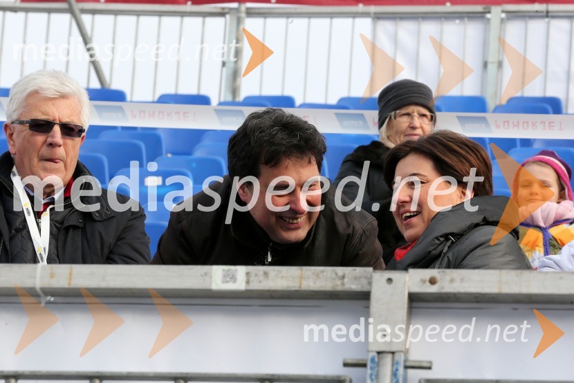 Mitja Bervar, predsednik Državnega sveta RS; Ljudmila Novak, ministrica za Slovence v zamejstvu in po svetu49. Zlata lisica, veleslalom in druženje v VIP prostoru