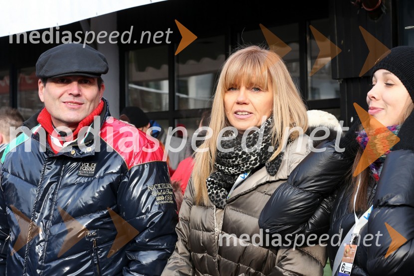 Marko Planinšec, član uprave Zavarovalnice Maribor; soproga Metka49. Zlata lisica, veleslalom in druženje v VIP prostoru