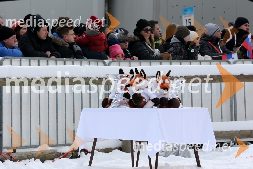 Plišaste lisičke za Zlate lisice49. Zlata lisica, veleslalom in druženje v VIP prostoru