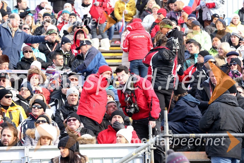 Borut Pahor, predsednik Republike Slovenije; Denis Sarkič49. Zlata lisica, veleslalom in druženje v VIP prostoru