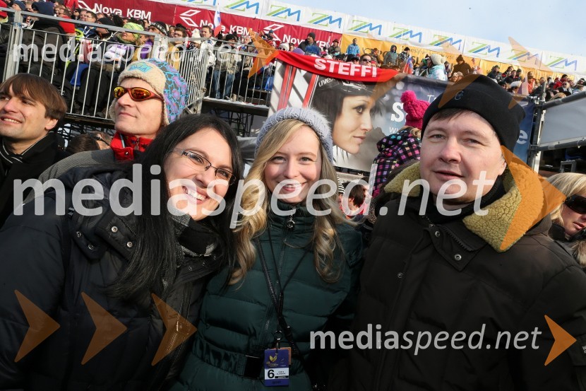 Amadeja Klemenčič; Ana Marinič; mag. Igor Marinič, namestnik generalnega direktorja Pošte Slovenije49. Zlata lisica, veleslalom in druženje v VIP prostoru