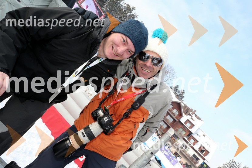 Marko Vanovšek, fotograf; Saša Despot, fotograf49. Zlata lisica, veleslalom in druženje v VIP prostoru