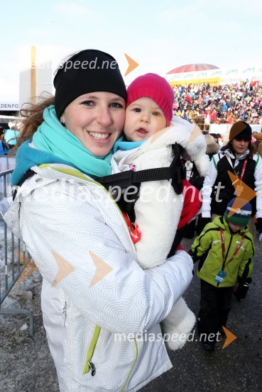 Katka Kovačec; hčerka49. Zlata lisica, veleslalom in druženje v VIP prostoru