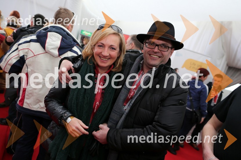 Ksenija Dougan, Nova KBM; Dari Južna, lastnik podjetja Lisca d.d.49. Zlata lisica, veleslalom in druženje v VIP prostoru