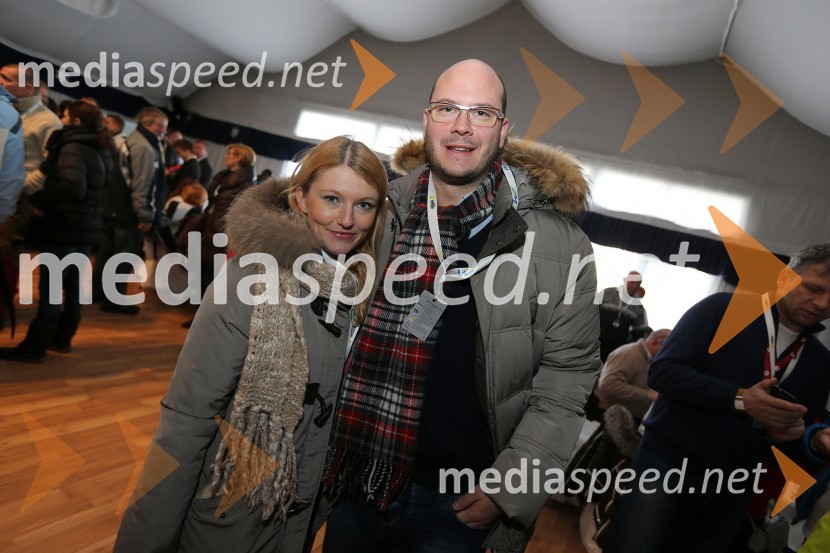 Maja Hržica; Jernej Smisl, vodja korporativnega marketinga in vodja odnosov z javnostmi za Skupino Laško49. Zlata lisica, veleslalom in druženje v VIP prostoru
