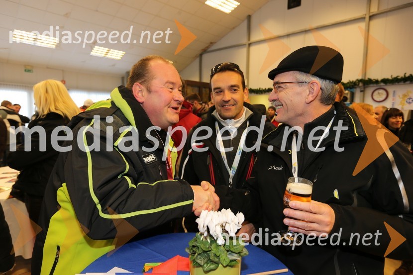 Aleš Hauc, predsednik uprave NKBM; dr. Dušan Jovanovič, predavatelj na Ekonomsko-poslovni fakulteti UM; prof. dr. Borut Bratina, predavatelj na Ekonomsko-poslovni fakulteti UM49. Zlata lisica, veleslalom in druženje v VIP prostoru