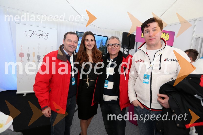 Anton Majcen; Silvana Narić, hostesa; ...;&nbsp;&nbsp;Franci Breznik ml., poslanec49. Zlata lisica, veleslalom in druženje v VIP prostoru