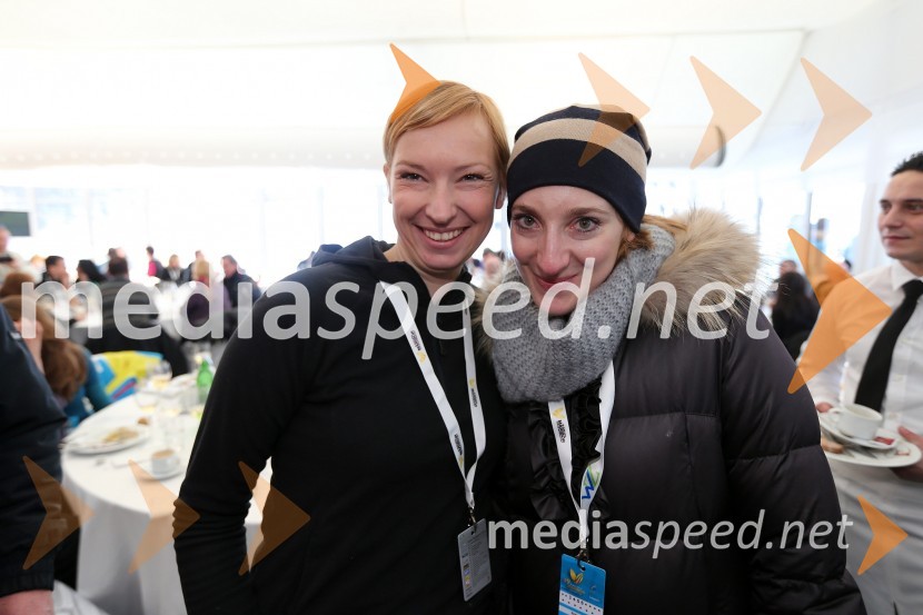 Ina Kukovič, svetovalka v kabinetu Janeza Janše; Špela Vovk, svetovalka predsednika republike za komuniciranje in odnose z javnostmi49. Zlata lisica, veleslalom in druženje v VIP prostoru