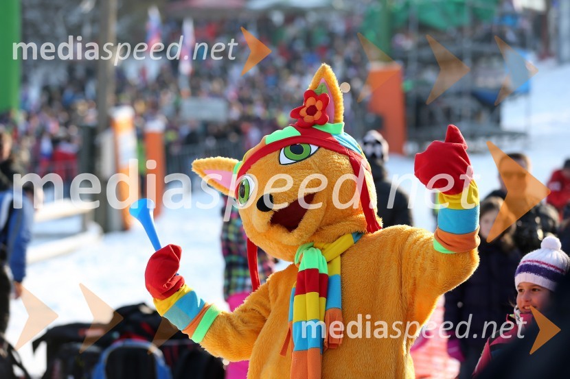 Zlata lisica, maskota49. Zlata lisica, veleslalom in druženje v VIP prostoru