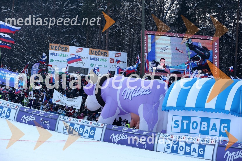 Navijači49. Zlata lisica, veleslalom in druženje v VIP prostoru