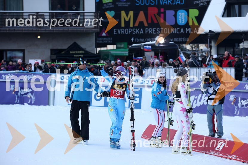 Tina Maze, smučarka (SLO)49. Zlata lisica, veleslalom in druženje v VIP prostoru