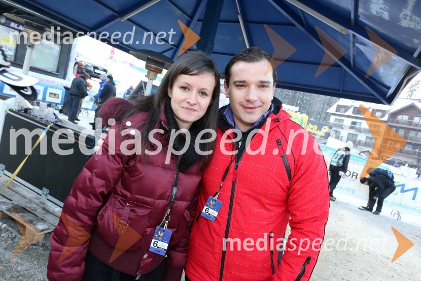 Lidija Novak; Zdenko Škraban, Vitoma PR49. Zlata lisica, veleslalom in druženje v VIP prostoru