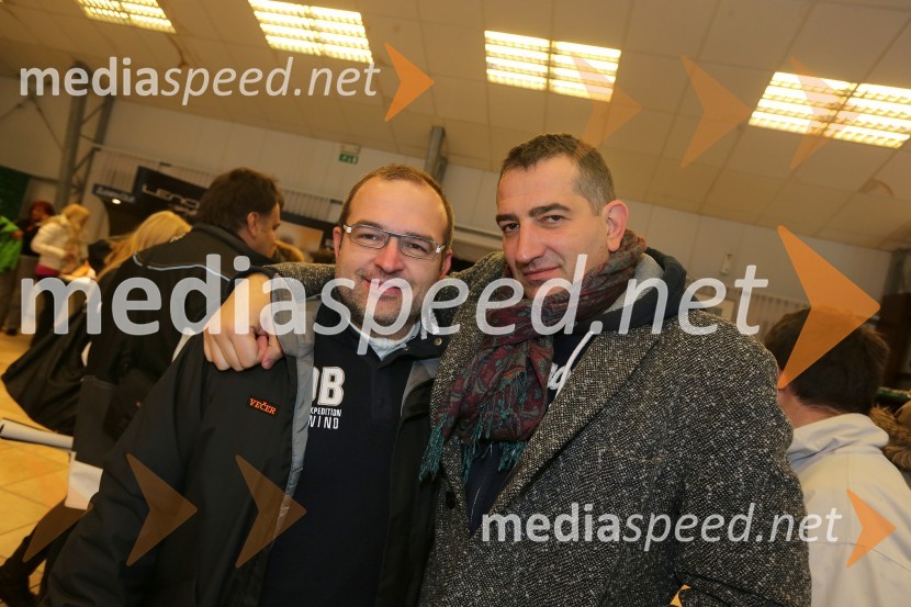 Mitja Blagajac, vodja marketinga, Večer; Sani Dolar49. Zlata lisica, veleslalom in druženje v VIP prostoru