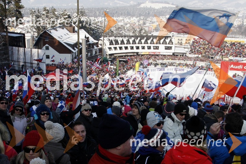 Navijači49. Zlata lisica, veleslalom in druženje v VIP prostoru
