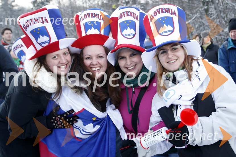 Navijačice49. Zlata lisica, veleslalom in druženje v VIP prostoru