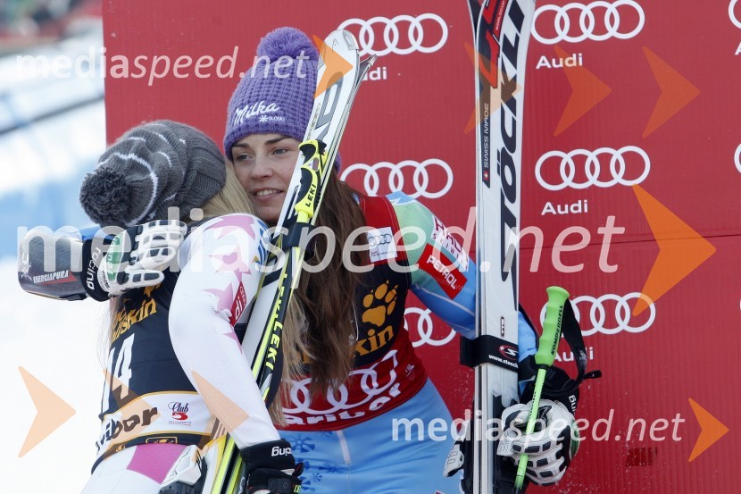Lindsey Vonn, smučarka (ZDA); Tina Maze, smučarka (SLO)49. Zlata lisica, veleslalom in druženje v VIP prostoru