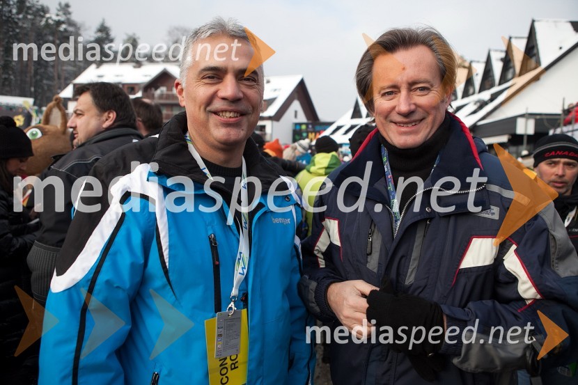 Danijel Lorbek, direktor Policijske uprave Maribor; Vladimir Rukavina Gogo, direktor Narodnega doma Maribor49. Zlata lisica, veleslalom in druženje v VIP prostoru