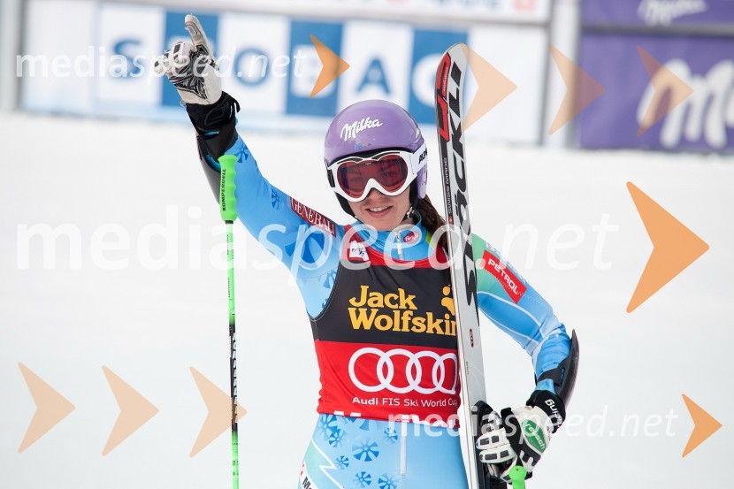 Tina Maze, smučarka (SLO)49. Zlata lisica, veleslalom in druženje v VIP prostoru