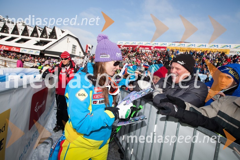 Tina Maze, smučarka (SLO)49. Zlata lisica, veleslalom in druženje v VIP prostoru