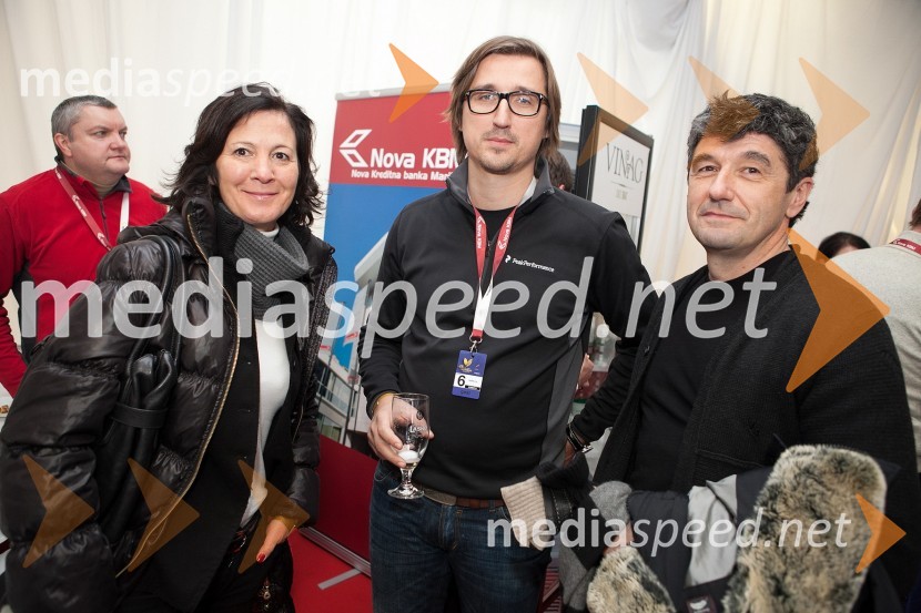 Julijana Batič; ...; Aleksander Batič, izvršni direktor NKBM za področje osrednje Slovenije49. Zlata lisica, veleslalom in druženje v VIP prostoru