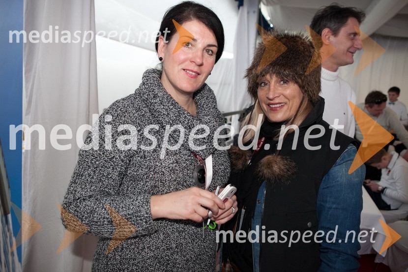 Alenka Senčar, Nova KBM; Ana Žvorc, koreografinja49. Zlata lisica, veleslalom in druženje v VIP prostoru