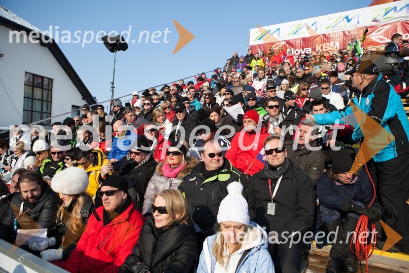 Navijači49. Zlata lisica, veleslalom in druženje v VIP prostoru