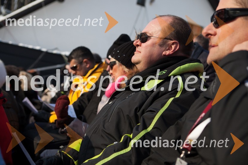 Aleš Hauc, predsednik uprave NKBM49. Zlata lisica, veleslalom in druženje v VIP prostoru