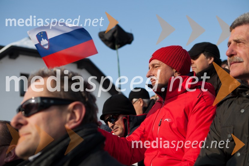 Borut Pahor, predsednik Republike Slovenije49. Zlata lisica, veleslalom in druženje v VIP prostoru