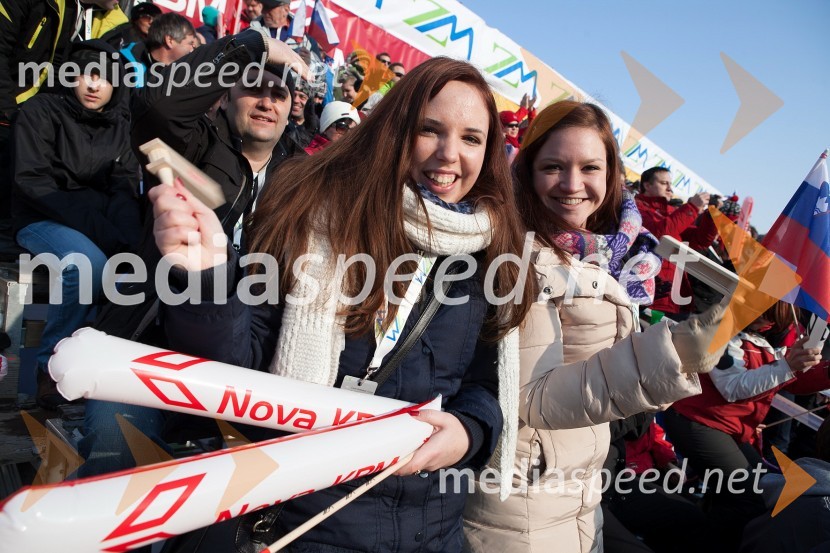 Navijačici49. Zlata lisica, veleslalom in druženje v VIP prostoru