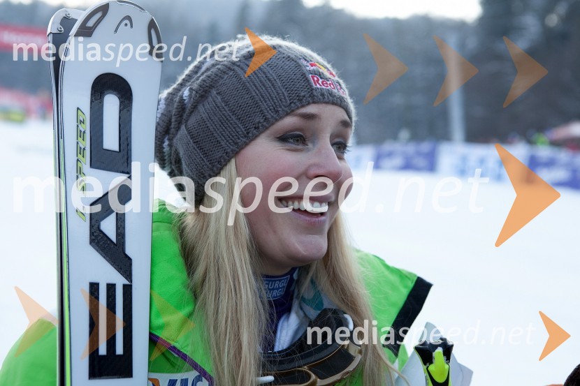 Lindsey Vonn, smučarka (ZDA)49. Zlata lisica, veleslalom in druženje v VIP prostoru