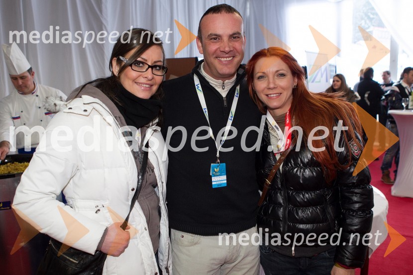 Martina Koražija; Dejan Kiker; Doroteja Pukšič49. Zlata lisica, veleslalom in druženje v VIP prostoru