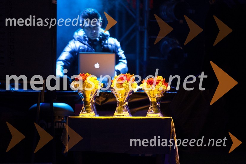 Veleslalomski pokali 49. Zlate lisice49. Zlata lisica 2012, žrebanje štartnih številk za slalom ter otvoritev Evropske prestolnice mladih