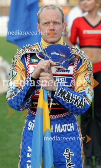 Spidvejist Tony Rickardsson (Švedska)Tony Rickardsson (Švedska), speedway-ist