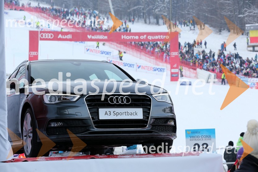 Audi A3 Sportback49. Zlata lisica 2012, slalom in druženje v VIP prostoru