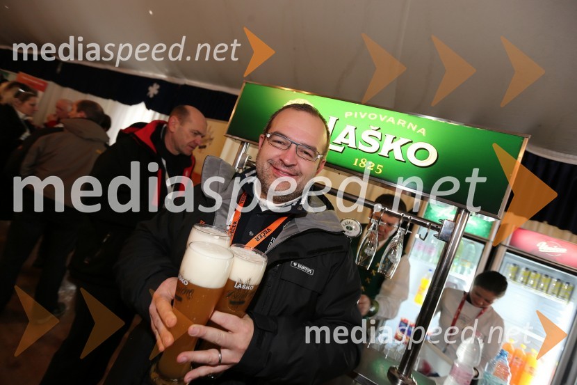 Mitja Blagajac, vodja marketinga, Večer49. Zlata lisica 2012, slalom in druženje v VIP prostoru