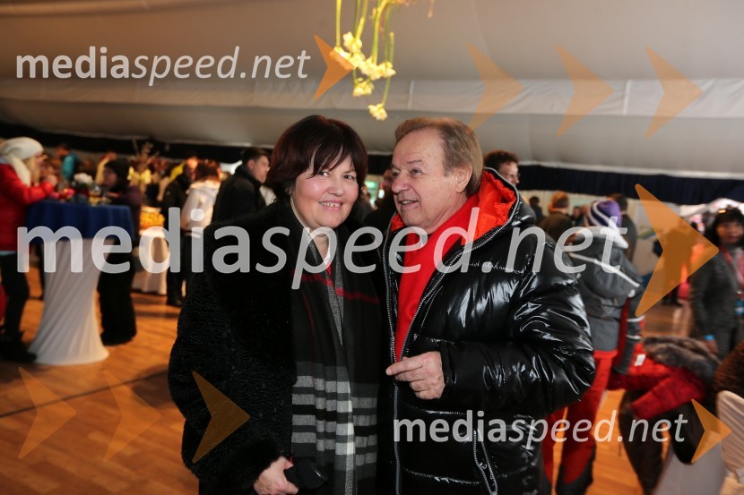 Nevena Tea Gorjup, podjetnica; Alfi Nipič, pevec49. Zlata lisica 2012, slalom in druženje v VIP prostoru