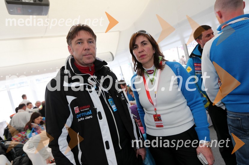 Damijan Terpin, odvetnik Tine Maze; Barbara Kürner Čad, direktorica smučarske zveze Slovenije49. Zlata lisica 2012, slalom in druženje v VIP prostoru