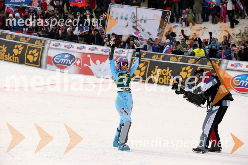 Tina Maze, smučarka (SLO)49. Zlata lisica 2012, slalom in druženje v VIP prostoru
