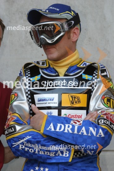 Spidvejist Tony Rickardsson (Švedska)Tony Rickardsson (Švedska), speedway-ist